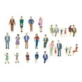 thumbnail image 2 of Paquete de 50 figuras pintadas a escala 1:30 Perfecl diferentes poses modelos de personas sentadas y de pie, 2 of 8