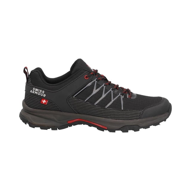 Tenis Uso Rudo SWISS ARMOUR Hiking Casual Hombre negro 27