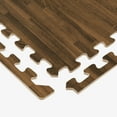 thumbnail image 6 of Forest Floor 5/8 Inch Thick Printed Foam Tiles, Premium Wood Grain Interlocking Foam Floor Mats, Anti-Fatigue Flooring, Walnut, 24 Sq Ft, 6 of 10