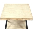 thumbnail image 6 of Emerald Home Chandler Whitewash and Steel Gray 24" Solid Wood Top End Table, 6 of 6