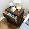 thumbnail image 6 of Max & Lily Nightstand with Storage Drawer, Small Solid Wood Bedside, Side Tables for Bedroom, 6 of 8