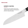 thumbnail image 2 of Cuchillo KitchenAid Gourmet forjado con triple remache Santoku de 18 cm, 2 of 9