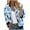 Sky Blue, variant on Nmnitkp Jackets for Women Lightweight Full Zip Soft Printed Jacket Outdoor Recreation Coat With Zipper Pockets Orange,L