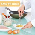 thumbnail image 3 of Stainless Steel Whisks, Kitchen Whisks 8" 10" 12" Balloon Wire Whisk For Blending, Whisking, Beating, Stirring (3 Pa), 3 of 4