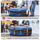 thumbnail image 5 of Correas de equipaje BILIONE, paquete de 4, 200 cm, ajustables TSA, 5 of 7