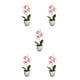 thumbnail image 1 of Billuyoard Flor artificial duradera de apariencia realista para la decoración del hogar de bricolaje planta artificial en maceta falso blanco + Type2 NO2, 1 of 6