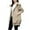 Khaki, variant on Quinlirra Light Jackets for Women 2025 Women's New Casual Fashion In The Long Thin Coat Temperament Casual Coat