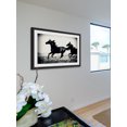 thumbnail image 3 of "Galloping Friends" Framed Painting Print, 3 of 6