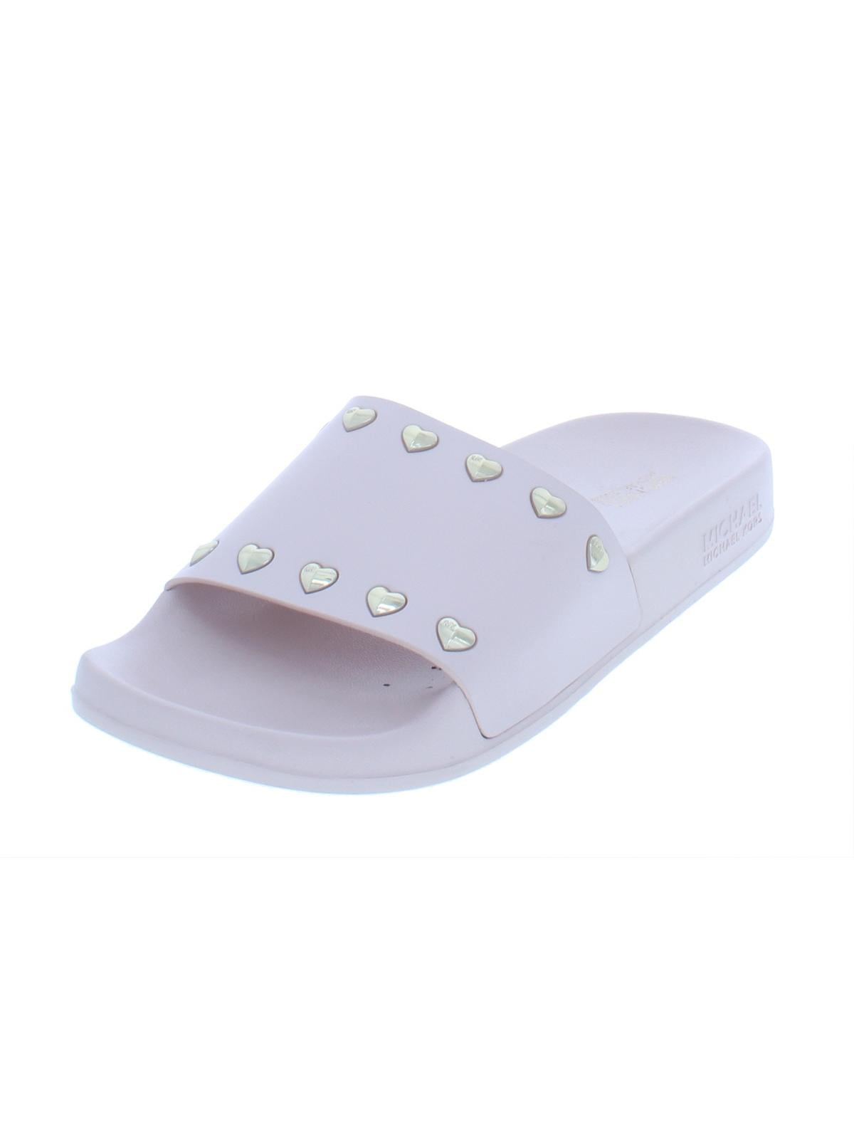 michael kors slides womens purple