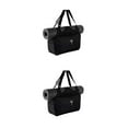 thumbnail image 2 of Transemion Yoga Mat Bag Designed With Oxford Cloth For Durability Sturdy And Durable black 2Set, 2 of 6