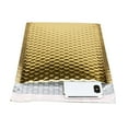 thumbnail image 4 of Quality Park Bubble Mailers, 5 x 6 Inch, Gold Poly Mailers, Padded Envelopes, Shipping Envelopes, Water Resistant, Self Seal, 50 Per Box, Plastic, 4 of 5