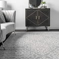 thumbnail image 3 of nuLOOM Contessa Ombre Round Rug, 5' Round, Grey, 3 of 4