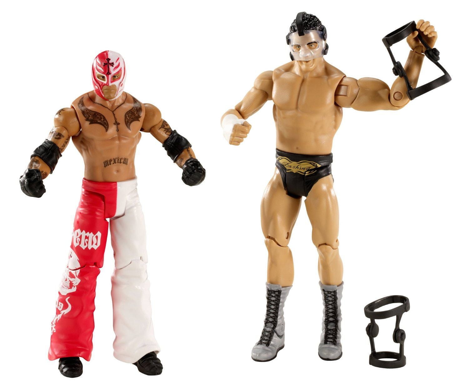 WWE série n° 13 – Battle Pack: Ensemble de 2 figurines – Rey Mysterio c. Cody Rhodes