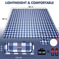 thumbnail image 3 of Manta exterior HX&OD, 200 x 200 cm, impermeable, plegable, azul, 3 of 7