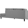 thumbnail image 4 of Modway Empress Upholstered Polyester Fabric Right Facing Chaise in Light Gray, 4 of 4
