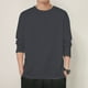 thumbnail image 4 of Sudadera de cuello redondo con forro polar para hombre: manga larga, corte ajustado, poliéster y spandex, tallas L-XXXXXL, 4 of 4