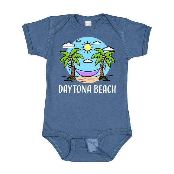 Inktastic Summer Vacation in Daytona Beach Boys or Girls Baby Bodysuit