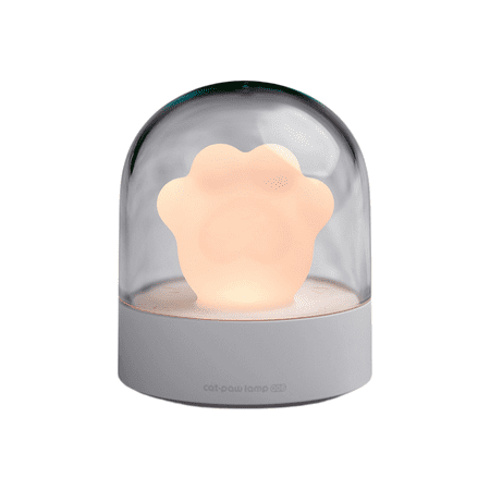 

Cartoon Cute Cat Paw Atmosphere Night Light Acrylic Material Endurance With Music Function Interior Decoration Children S Room Must Have