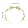 thumbnail image 2 of unbranded De Hojas Metálico Dorado Para Accesorios De Y Eventos Especiales, 2 of 8