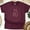 Maroon, variant on Consider How the Wildflowers Grow Luke 12:27 Bible Verse T-Shirt, White, Size S