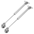 thumbnail image 1 of OUNONA 2Pcs Efficient Hydraulic Gas Struts Plated Silver Pneumatic Lift Support for Furniture, 1 of 8