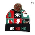 thumbnail image 1 of MesaSe Christmas Hats Santa Elk Knitted Beanie Hat With LED Light Up Gift For Kids, 1 of 5