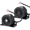 Loadest Reverse Buzzer 1 Pack Backup Alarm for Trucks, 110dB Reverse Warning Beeper, 12V-48V ...