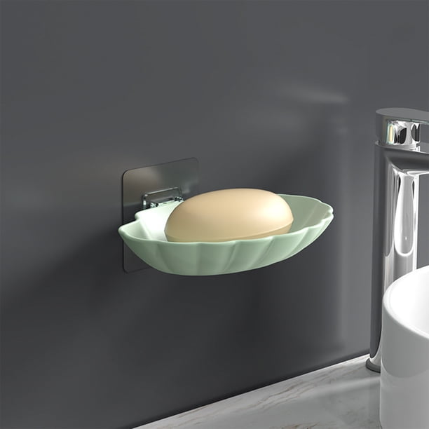 Factory Direct Bathroom Household With Lid Connected Draining Soap Box Soap European Printing Soap Box