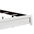 thumbnail image 5 of Tcbosik Wood Bed Frame with Headboard, Full Size Platform Bed for Bedroom, Box Spring Required, Easy Assembly, White, 5 of 6