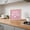 Pink, variant on 10"×10" Wooden Letter Board with Border, Message Board with Alphabet Number Set, Modern Rim for Home Office Decor, Ideal for Party Event Workspace Display