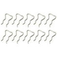 thumbnail image 3 of 10Pc Stainless Steel Diesel Fuel Injector Clip Oil Return Pipe Circlip for Bosch, 3 of 10