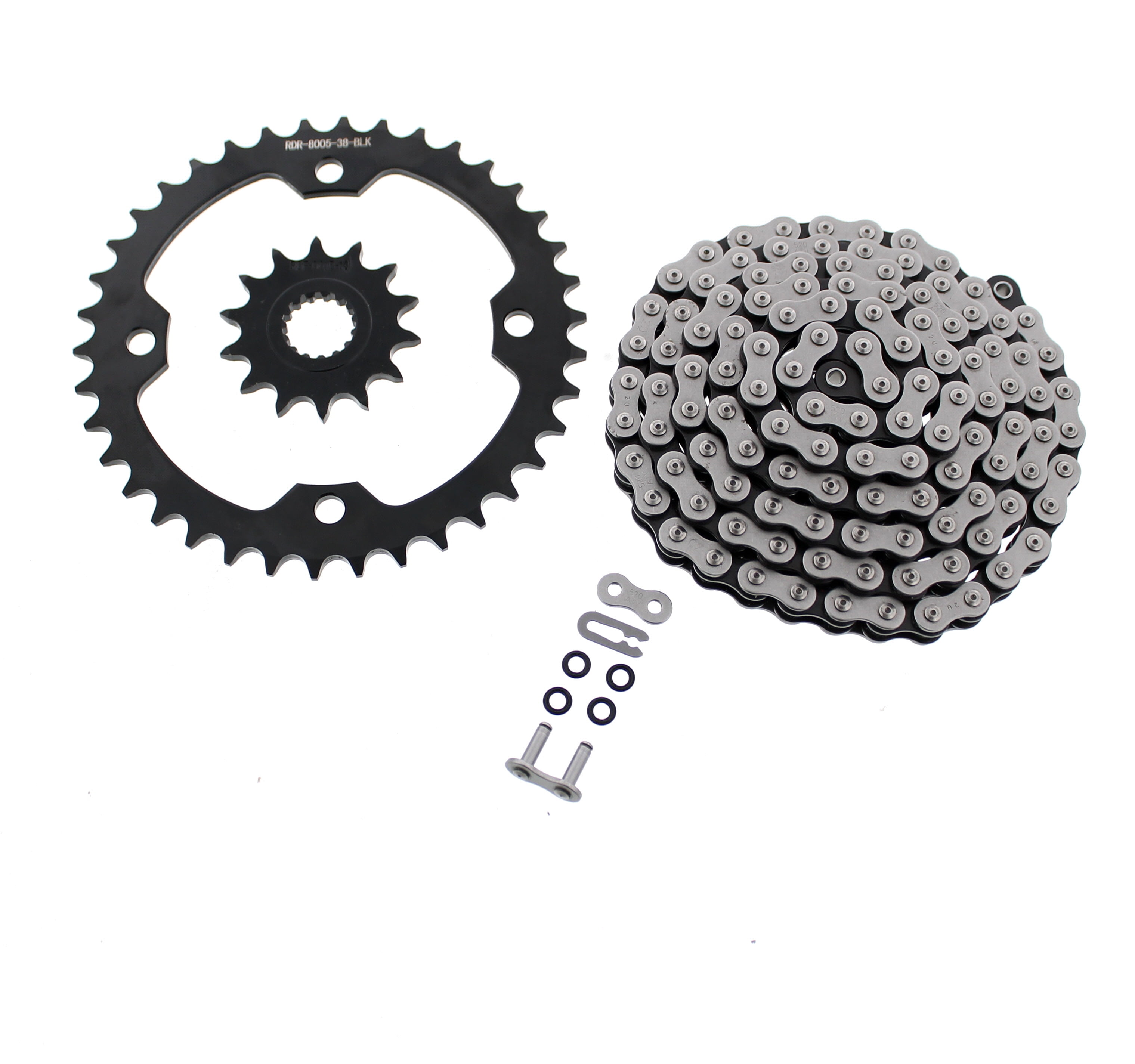 CZ ATV X Ring Chain & Sprocket for Yamaha Raptor 700 YFM700R 20062013