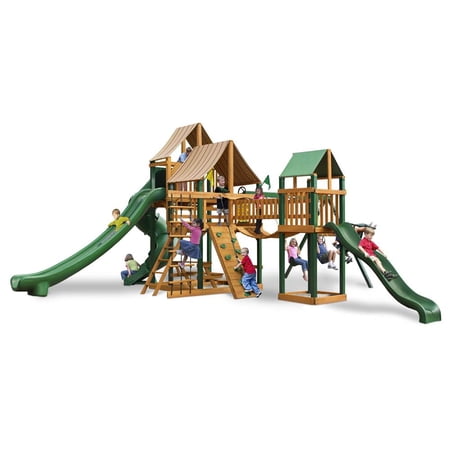Swing Set with Weston Ginger Canopy