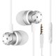 thumbnail image 2 of Gwong Electrónica Cableado Universal Metal Bass In-Ear Auriculares Auriculares Auriculares Auriculares con MIC, 2 of 7