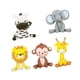 thumbnail image 5 of 5 piezas de animales, adornos para pasteles, escultura, juguetes de modelos coleccionables, estatua de animales, figuritas de animales para mesa y, 5 of 9