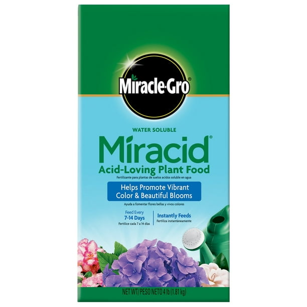 Miracle Gro 4 lb. Water Soluble Miracid AcidLoving Plant Food