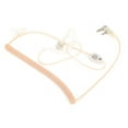 thumbnail image 2 of Écouteur Intercom, Tube Transparent avec Micro Intégré Oreillette Talkie Confortable pour pour Noir, Beige, 2 of 8