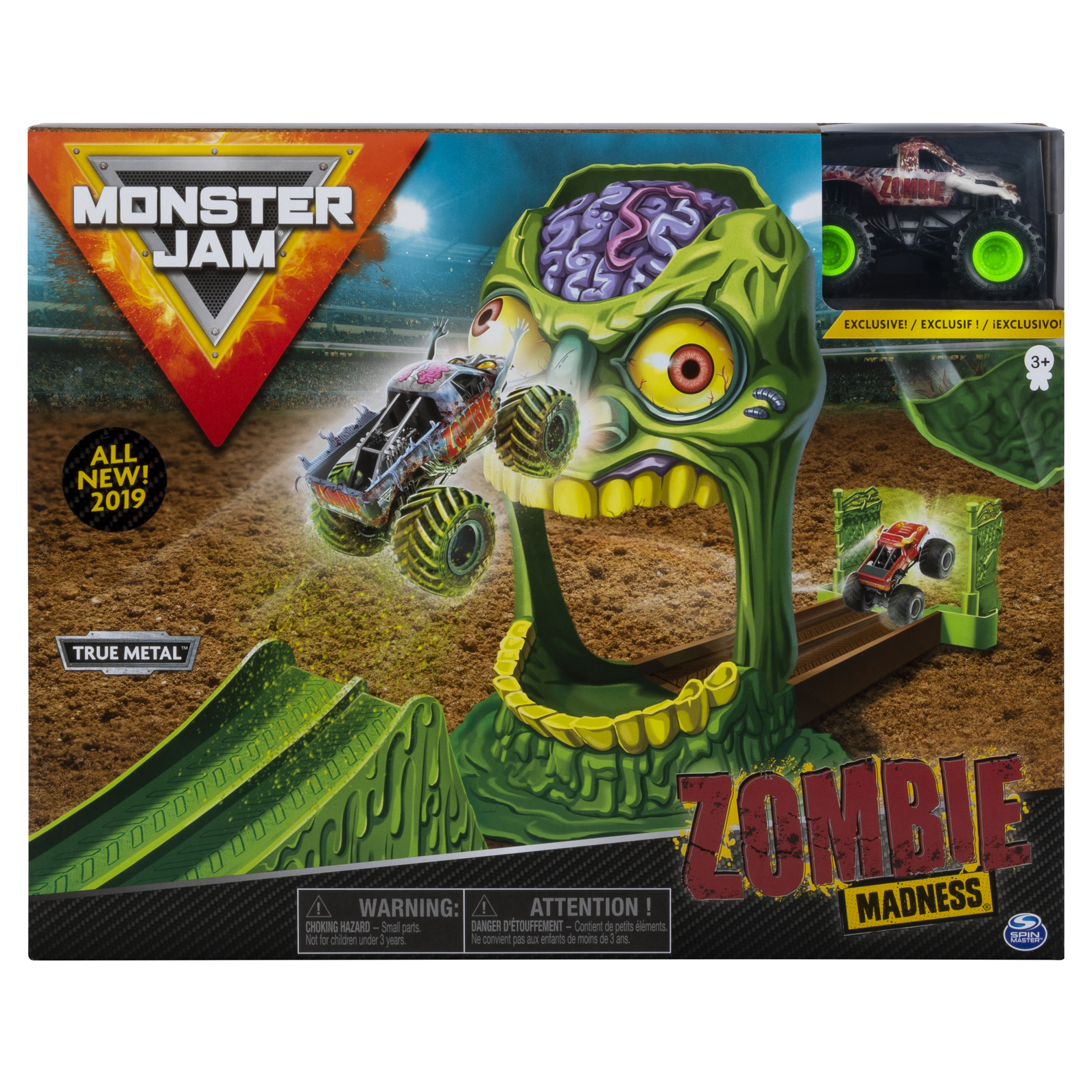monster jam zombie madness playset