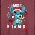 thumbnail image 3 of Lilo & Stitch - Mele Kalikimaka - Women's Lightweight French Terry Long Sleeve Shirt, 3 of 5