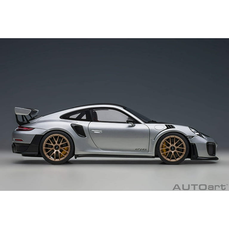 Porsche 911 (991.2) GT2 RS Weissach Package GT Silver with Porsche 911 (991.2) GT2 RS Weissach Package GT Silver with