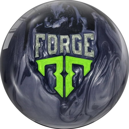 Motiv Professionally Drilled Steel Forge Bowling Ball (This item includes a free Bowlerstore Rubber Shammy- Colors will vary for the shammy) 16lbs