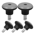 thumbnail image 4 of Office Chair Replacement Wheel Bell Glides Replacement Stable Seating for Office Workers 5Pcs., 4 of 5