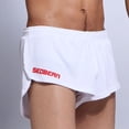 thumbnail image 2 of MYG Men Sport Home Underwear Loose Solid Color Comfortable Boxer Briefs Panties, 2 of 9