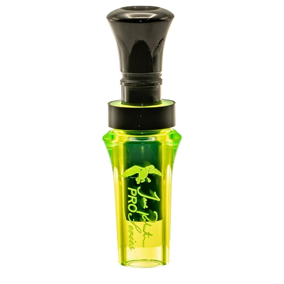 Duck Commander DCPROAC Pro Series Mallard Duck Call Acrylic/Polycarbonate Chartreuse/Black