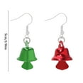 thumbnail image 2 of SUSHANG Christmas Earrings Christmas Tree Bell Earrings Christmas Creative Holiday Party Earrings Jewelry Hoop Earrings Women, 2 of 3