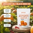 thumbnail image 3 of NUTRAJOY Pumpkin Seed Oil and Saw Palmetto Complex Non-GMO for Prostate Urinary and Hair Support 300 Count 4000 mg, 3 of 9