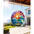 thumbnail image 4 of AuroraX Acrylic Puzzles for Adults Suncatcher Kit,Jigsaw Puzzles for Adults Dopamine Decor 3D Stress Relief Gifts Fade Resistant Shatterproof Xmas Gifts for Puzzle Lovers, 4 of 6
