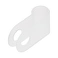 thumbnail image 4 of Unique Bargains R-Type Cable Clamps, 1000 Pack 5.3mm(0.21') Cable Clip Cable Organizer Cord Clips, 4 of 5