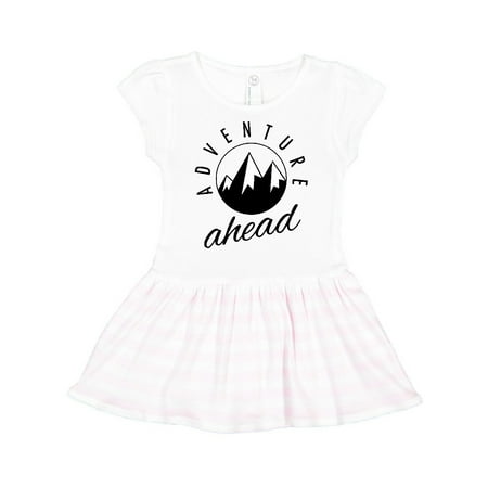

Inktastic Adventure Ahead New Baby Gift Toddler Girl Dress