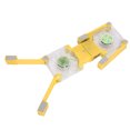 thumbnail image 4 of Enfriador Para Computadora Portátil, Almohadilla De Enfriamiento Para Computadora, Luz Azul LED Con Alimentación USB Plegable Antideslizante Para Computadora Portátil ANGGREK Amarillo, 4 of 8